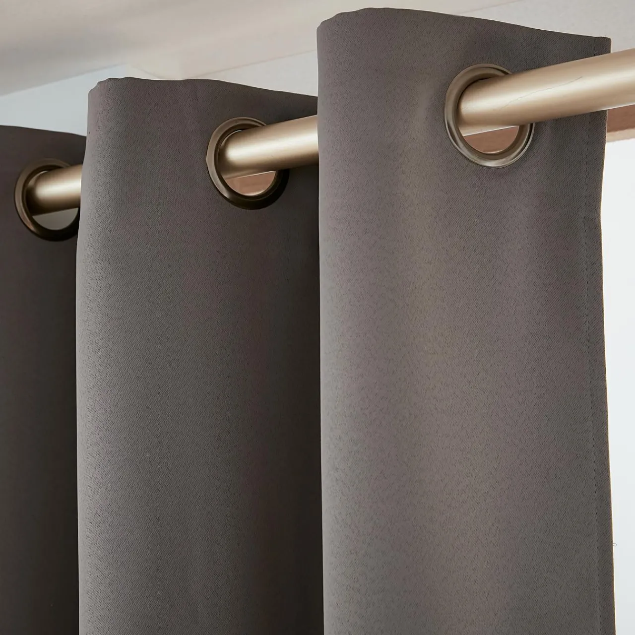 Rideau|EMINZA Rideau obscurcissant (140 x 260 cm) Dark Gris Anthracite