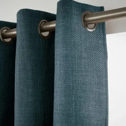 Rideau Thermique|Rideau|EMINZA Rideau obscurcissant thermique (140 x 240 cm) Alba Bleu