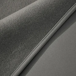 Rideau Thermique|Rideau|EMINZA Rideau obscurcissant thermique galon fronceur (140 x 240 cm) Calore Gris Anthracite