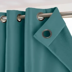 Rideau Thermique|Rideau|EMINZA Rideau obscurcissant thermique (280 x 260 cm) Calore Bleu canard