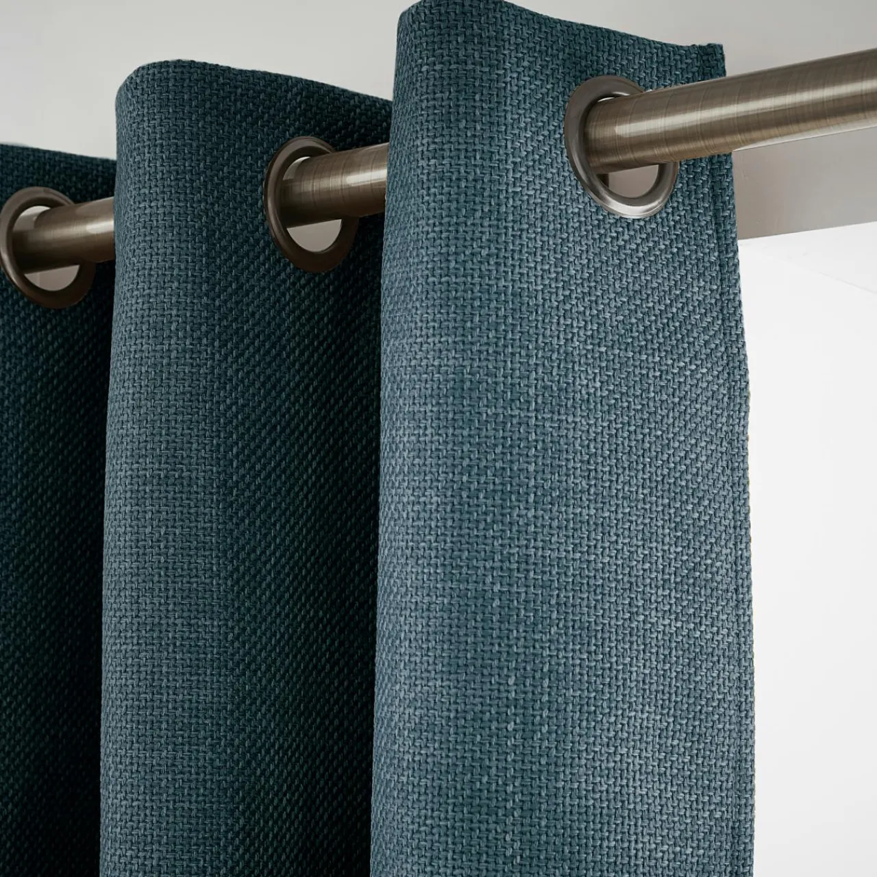 Rideau Thermique|Rideau|EMINZA Rideau obscurcissant thermique (140 x 280 cm) Alba Bleu