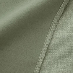 Rideau Thermique|Rideau|EMINZA Rideau obscurcissant thermique galon fronceur (140 x 240 cm) Alba Vert romarin