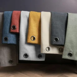 Rideau Thermique|Rideau|EMINZA Rideau obscurcissant thermique (140 x 280 cm) Alba Terracotta