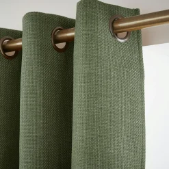 Rideau Thermique|Rideau|EMINZA Rideau obscurcissant thermique (140 x 180 cm) Alba Vert kaki