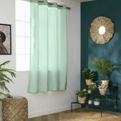 Rideau|EMINZA Rideau obscurcissant velours (140 x 180 cm) Fern Vert sauge