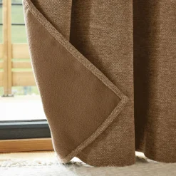 Rideau Thermique|Rideau|EMINZA Rideau occultant isolant Total Blackout (140 x 240 cm) Magnus Camel