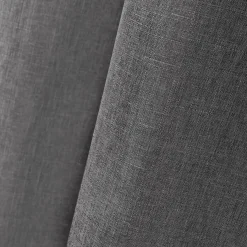 Rideau|LOVELY CASA Rideau oeillets (140 x 260 cm) Béa Anthracite Gris foncé