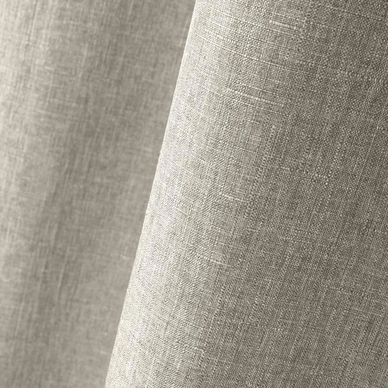 Rideau|LOVELY CASA Rideau oeillets (140 x 260 cm) Bea Taupe clair