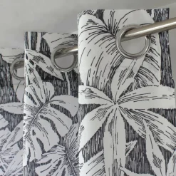 Rideau|ENJOY HOME Rideau oeillets (135 x 240 cm) Bundi Gris foncé