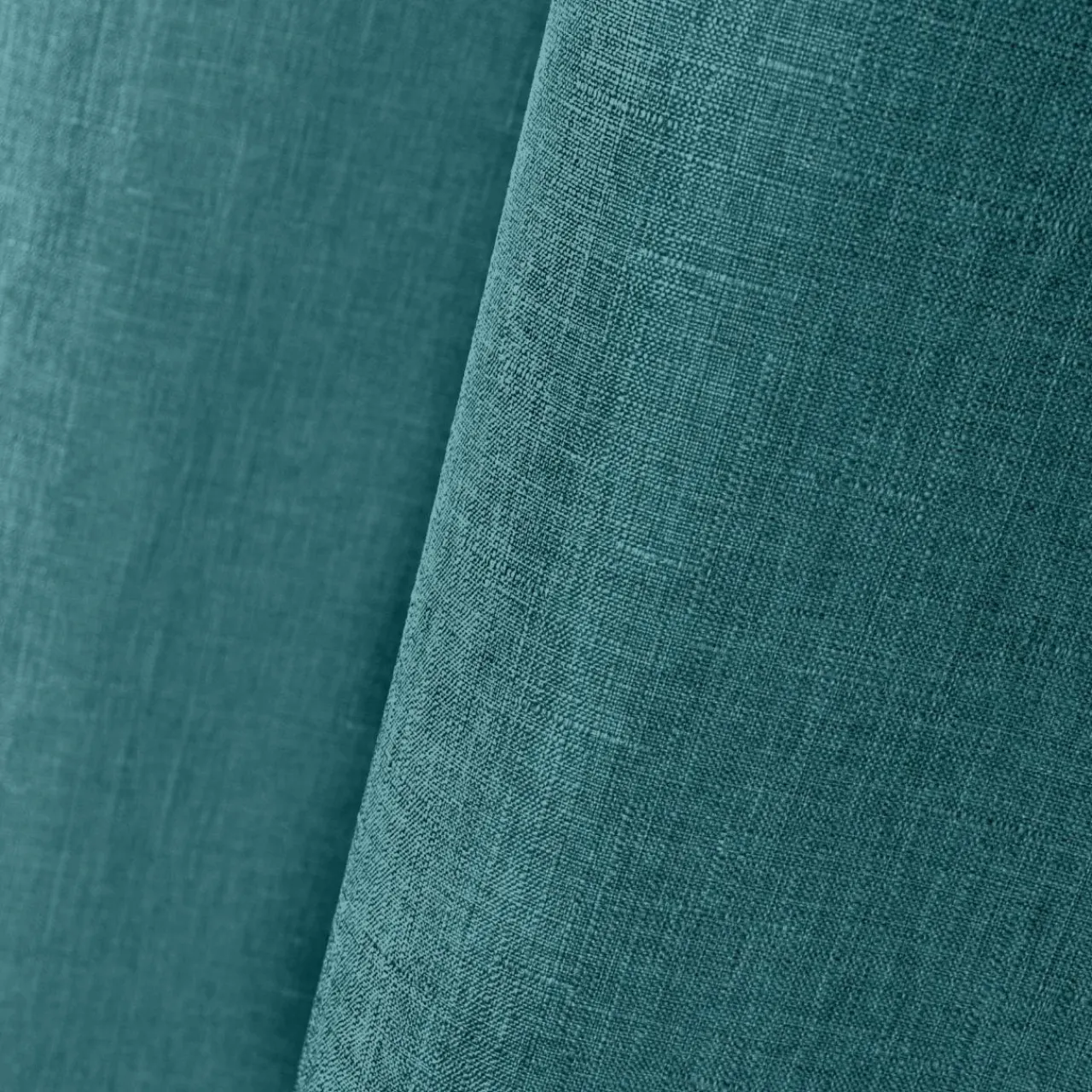 Rideau|LOVELY CASA Rideau oeillets (140 x H260 cm) Béa Bleu canard