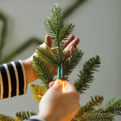 Guirlande Lumineuse|KAEMINGK Rideau pour sapin H2,40 m 832 Micro LED Flashing light Blanc chaud