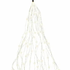 Guirlande Lumineuse|KAEMINGK Rideau pour sapin H2,40 m 832 Micro LED Flashing light Blanc chaud