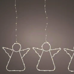 Guirlande Lumineuse|KAEMINGK Rideau pour sapin Micro Led H2,10 m 762 LED Ange Blanc très chaud