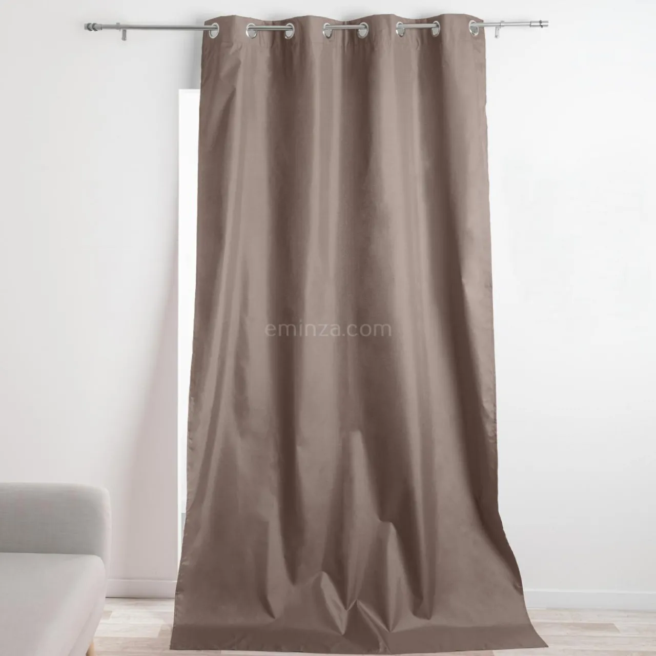 Rideau Thermique|Rideau|DOUCEUR D'INTERIEUR Rideau thermique (140 x 260 cm) Icemount Taupe