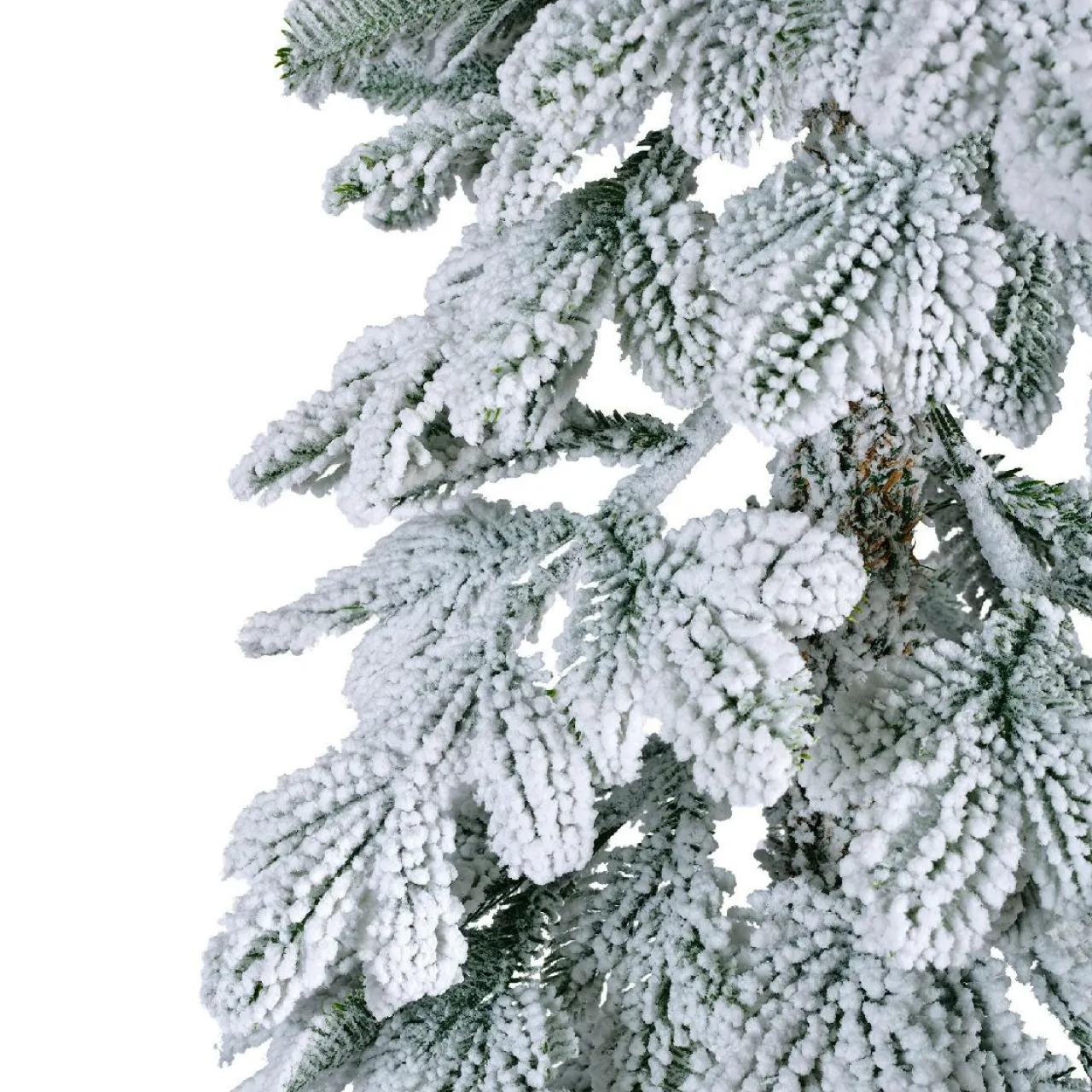 Sapin Artificiel De Noël|EMINZA Sapin artificiel de Noël (H180 cm) Sierra Vert enneigé Sapin enneigé