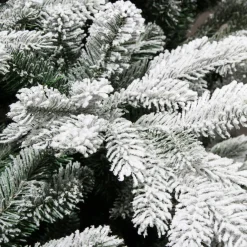 Sapin Grande Taille|Sapin Artificiel De Noël|EMINZA Sapin artificiel de Noël (H240 cm) Glorious Vert enneigé Sapin enneigé