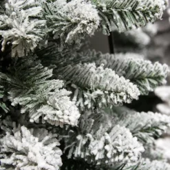 Sapin Grande Taille|Sapin Artificiel De Noël|EMINZA Sapin artificiel de Noël (H120 cm) Narrow Vert enneigé Sapin enneigé