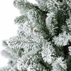 Sapin Artificiel De Noël|EMINZA Sapin artificiel de Noël (H180 cm) King Vert enneigé Sapin enneigé