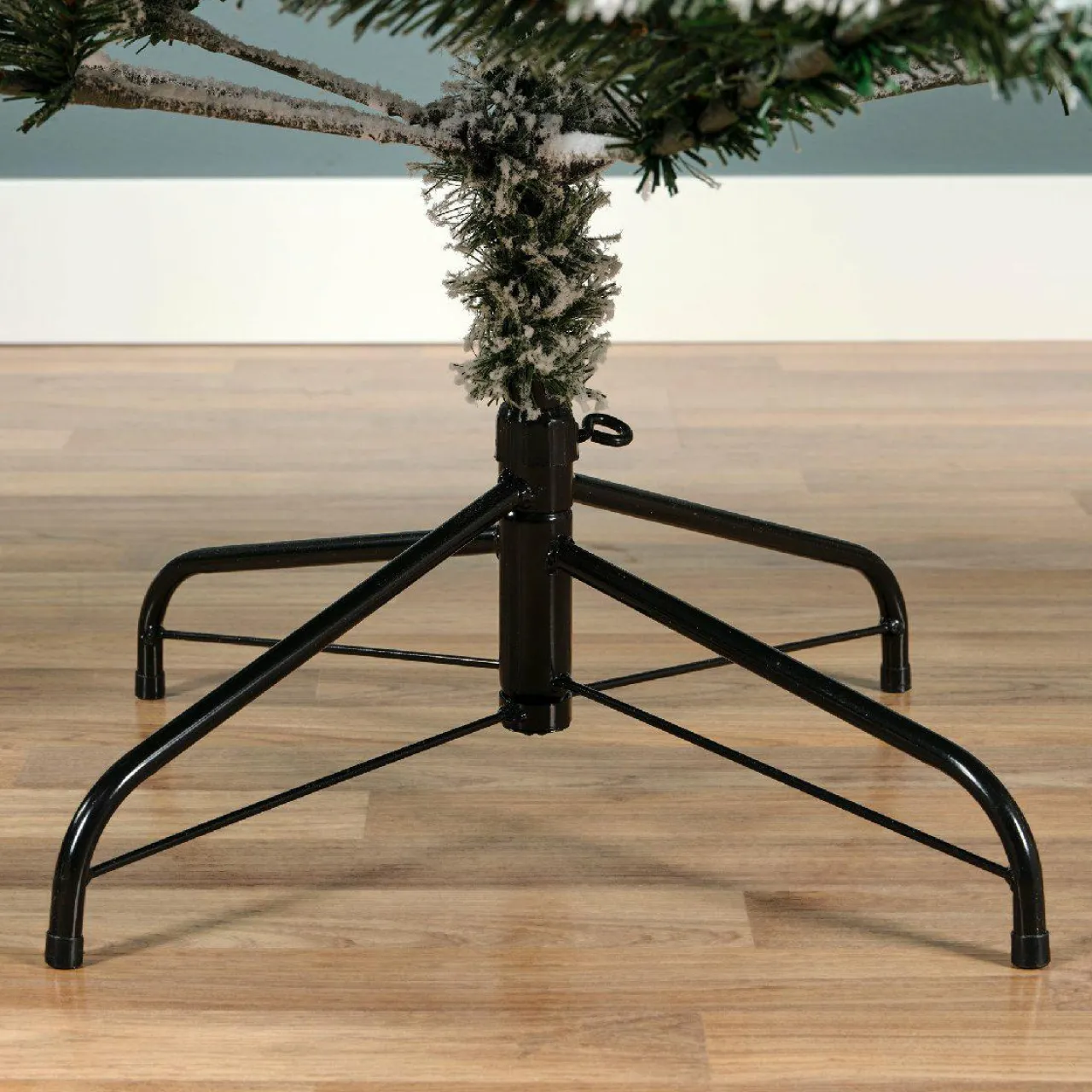 Sapin Artificiel De Noël|EMINZA Sapin artificiel de Noël (H180 cm) King Vert enneigé Sapin enneigé