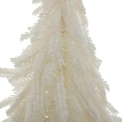 Déco Et Objet De Noël|JJA Sapin décoratif en jute (H27 cm) Givré Blanc