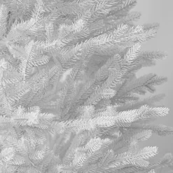 Sapin Grande Taille|Sapin Artificiel De Noël|EMINZA Sapin de Noël artificiel (H210 cm) Quebec Blanc Sapin blanc