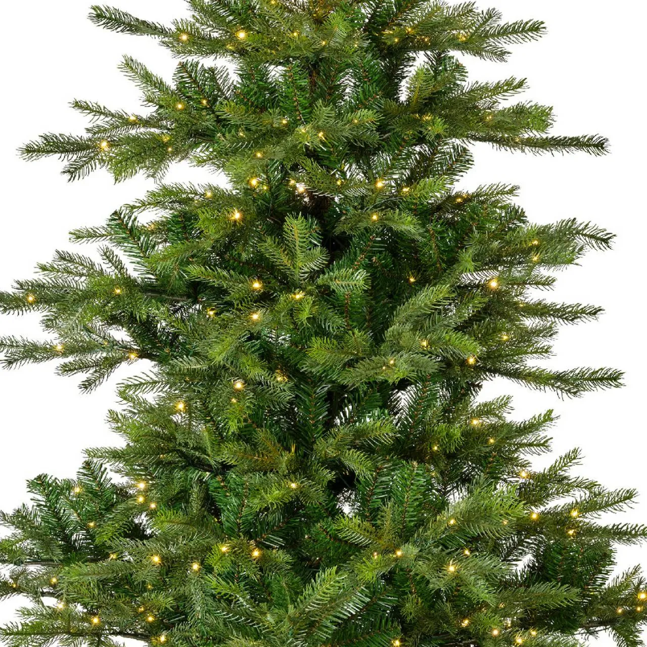 Sapin Artificiel De Noël|EMINZA Sapin de Noël artificiel lumineux 250 LED (H150 cm) Glorious Vert sapin Sapin vert lumineux