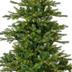 Sapin Grande Taille|Sapin Artificiel De Noël|EMINZA Sapin de Noël artificiel lumineux 800 LED (H270 cm) Glorious Vert sapin Sapin vert lumineux