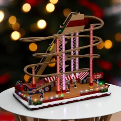 Village De Noël Lumineux|Feeric Lights & Christmas Scène de vie illuminée et musicale Grand 8