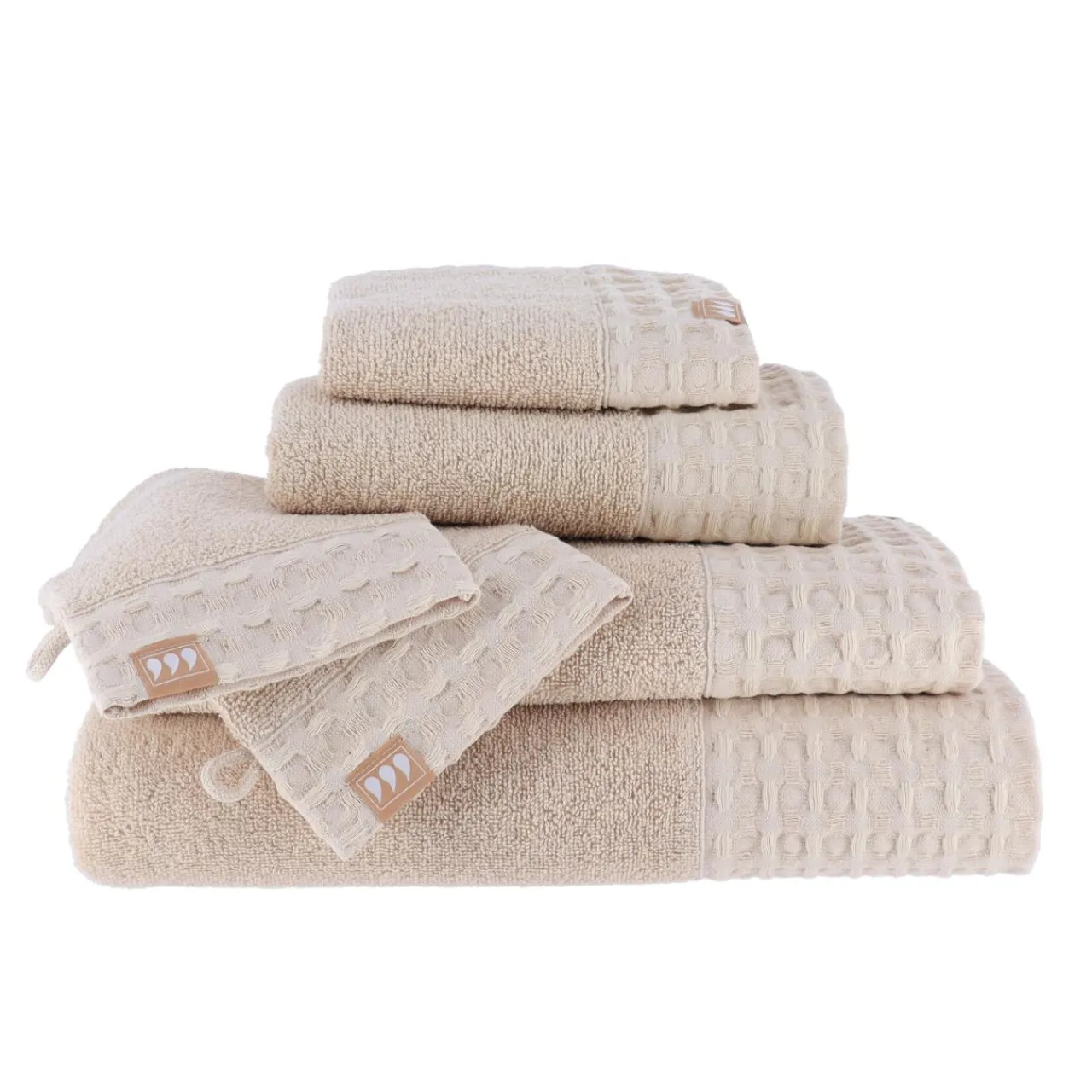 Linge De Bain|Serviette De Bain|TENDANCE Serviette de bain coton (30 x 50 cm) Season Color Beige