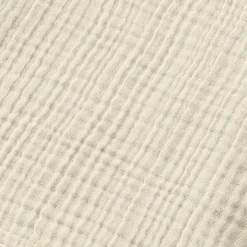 Linge De Bain|Serviette De Bain|EMINZA Serviette de bain gaze de coton (70 x 130 cm) Gaïa pampa Beige