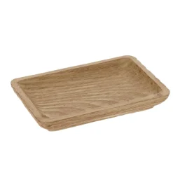 Accessoire Salle De Bain|TENDANCE Set d'accessoires salle de bain façon chêne Scandi Beige