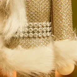 Père Noël, Animaux Et Personnage|KAEMINGK Soldat Casse-noisette en bois (H38 cm) Chevalier Champagne Or