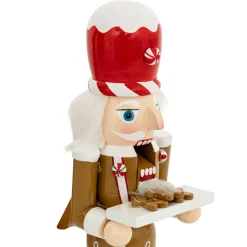 Père Noël, Animaux Et Personnage|FEERIC LIGHTS Soldat Casse-noisette en bois (H25 cm) Pain d'épices Marron