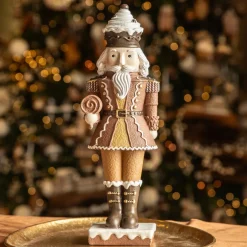 Père Noël, Animaux Et Personnage|KAEMINGK Soldat Casse-noisette (H30 cm) Sucrerie et gourmandise Marron