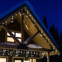 Guirlande Lumineuse|EMINZA Stalactite lumineuse 17,80 m 720 LED câble transparent Stars Blanc froid Blanc Froid - câble transparent