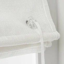 Store|EMINZA Store bateau passe tringle (45 x 180 cm) Robin Blanc