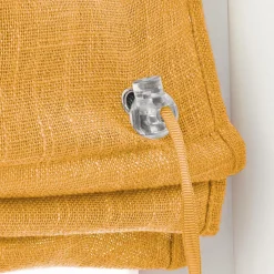 Store|EMINZA Store bateau passe tringle (90 x 180 cm) Robin Jaune ocre