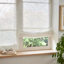 Store|EMINZA Store bateau passe tringle (60 x 180 cm) Robin Blanc