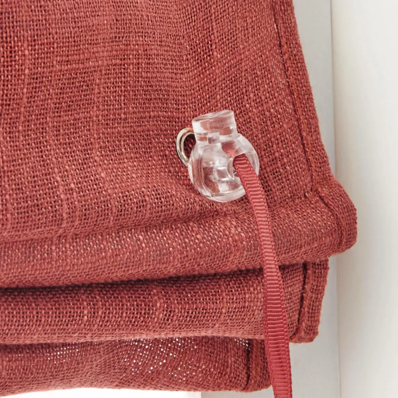 Store|EMINZA Store bateau passe tringle (45 x 180 cm) Robin Terracotta