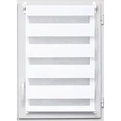 Store|LUANCE Store enrouleur Jour / Nuit (45 x 180 cm) Blanc