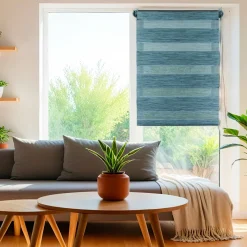 Store|LUANCE Store enrouleur Jour / Nuit (75 x 180 cm) Bleu