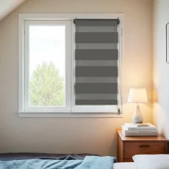 Store|LUANCE Store enrouleur Jour/Nuit (60 x 90 cm) Gris Anthracite