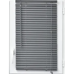 Store|LUANCE Store vénitien (40 x 130 cm) PVC Gris anthracite Gris foncé