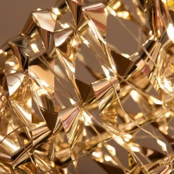 Déco Et Objet De Noël|Déco Et Objet Lumineux|KOOPMAN Sucre d'ge lumineux 400 LED (H75 cm) Christmas Or