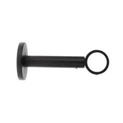 Tringle À Rideau, Barre Et Support|LUANCE Support tringle extensible (L115 - L155 / D28) Lino mat Noir