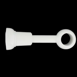 Tringle Plafond|Tringle À Rideau, Barre Et Support|LUANCE Support tringle extensible bois (L140 -160 / D28 mm) Nils Blanc