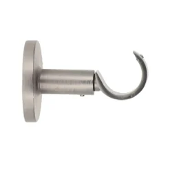 Tringle À Rideau, Barre Et Support|LUANCE Support tringle fixe (L65 / D28 mm) Lino gouttière mat Argent