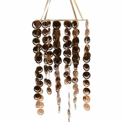 Déco Et Objet De Noël|KAEMINGK Suspension de fête (H60 cm) Abat jour court Cuivre
