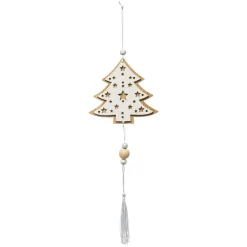 Décoration De Sapin|Feeric Lights & Christmas Suspension de Noël (H38 cm) Etoiles Blanc