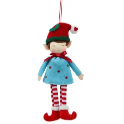 Décoration De Sapin|KAEMINGK Suspension de Noël (H17 cm) Nougatine Alice Multicolore